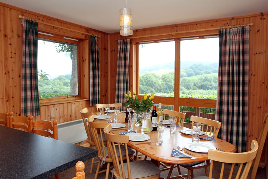 Holly Lodge Dining with Views