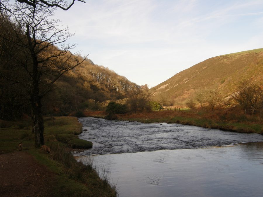 Badgeworthy Water , the Lorna Doone Valley